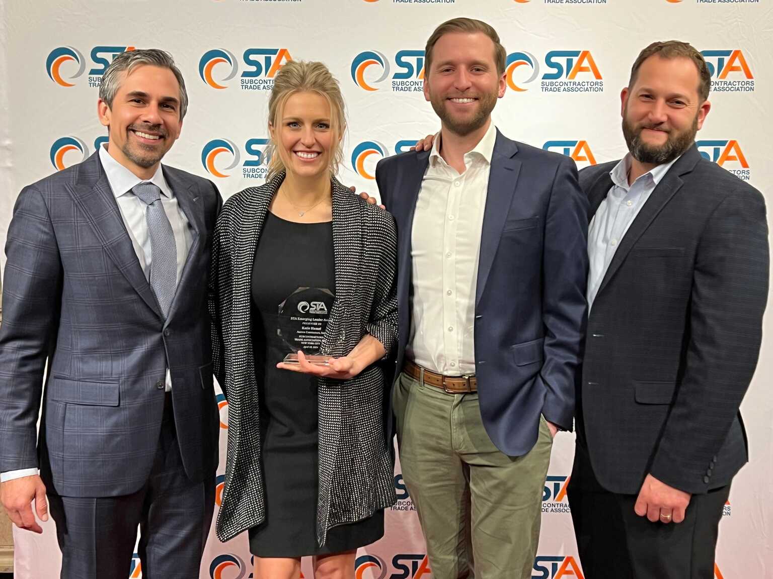 Congratulations Katie Hamel for being STA Construction Awards 2024 Emerging Leader!