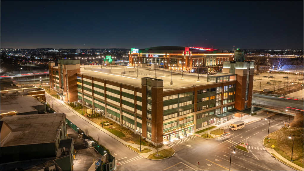 UBS Arena Parking Garage - Exterior